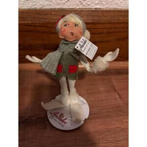 Annalee Alpine Elf 75 and counting with Tag and Stand Excellent